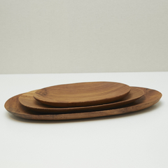 TABLA MADERA OVAL MEDIANA - comprar online