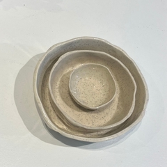 BOWL CERAMICA CON PINTITAS GRANDE