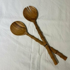 JUEGO DE UTENSILLOS MADERA