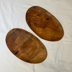 TABLA MADERA OVAL GRANDE - comprar online