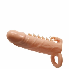 Capa peniana com extensor de 4 cm e anal para o escroto - Sex Shop Campinas sua melhor escolha para aumentar o seu prazer