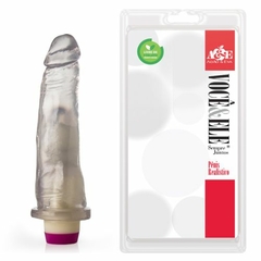 Vibrador pênis realístico prótese 18,5 X 4,5 cm ADAO17T