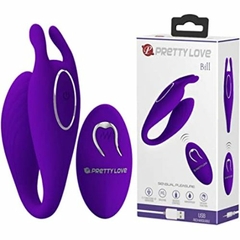 Vibrador para casal com controle remoto Bill