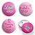 Bottons Outubro Rosa - Pin - 5,5cm 12unidades - comprar online