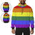 Blusa De Frio Moletom Arco Iris Rainbow LGBTQIA+ na internet