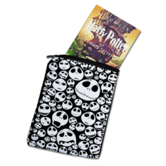 Book Sleeve Porta Livros em Neoprene Jack Skellington 001 - comprar online