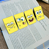 Kit com 4 Marcadores de Paginas Magnético Linha Bob Esponja 001