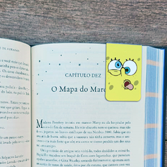 Kit com 4 Marcadores de Paginas Magnético Linha Bob Esponja 001 - Vitoria Régia Store