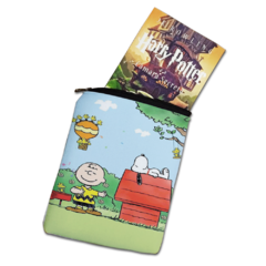 Book Sleeve Porta Livros em Neoprene Snoopy e Charlie Brown 001 - comprar online