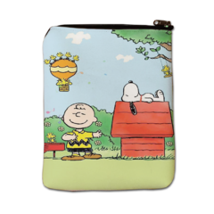 Book Sleeve Porta Livros em Neoprene Snoopy e Charlie Brown 001