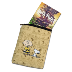 Book Sleeve Porta Livros em Neoprene Snoopy e Charlie Brown 004 - comprar online