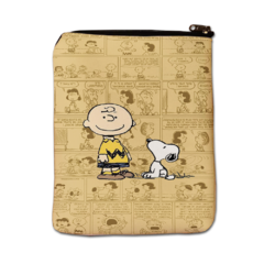 Book Sleeve Porta Livros em Neoprene Snoopy e Charlie Brown 004