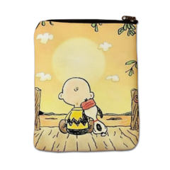 Book Sleeve Porta Livros em Neoprene Snoopy e Charlie Brown 003