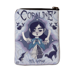 Book Sleeve Porta Livros em Neoprene Linha Coraline 002