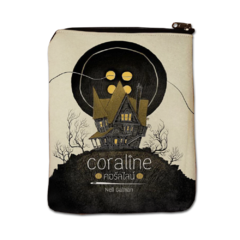 Book Sleeve Porta Livros em Neoprene Linha Coraline 003