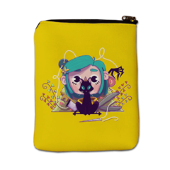 Book Sleeve Porta Livros em Neoprene Linha Coraline 004