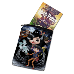 Book Sleeve Porta Livros em Neoprene Linha Coraline 005 - comprar online