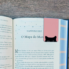 Kit com 4 Marcadores de Paginas Magnético Linha Gatos 001 - loja online