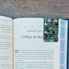 Kit com 4 Marcadores de Paginas Magnético Linha Livros 002 - Vitoria Régia Store