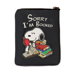 Book Sleeve Porta Livros em Neoprene Snoopy e Charlie Brown 008