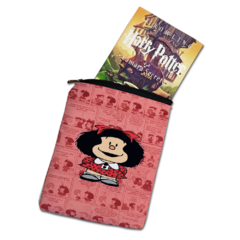 Book Sleeve Porta Livros em Neoprene Mafalda 001 - comprar online