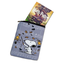 Book Sleeve Porta Livros em Neoprene Snoopy e Charlie Brown 011 - comprar online