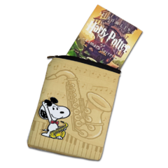 Book Sleeve Porta Livros em Neoprene Snoopy e Charlie Brown 012 - comprar online