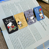 Kit com 4 Marcadores de Paginas Magnético Linha Snoopy 001