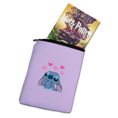 Book Sleeve Porta Livros em Neoprene Linha Lilo e Stitch 001 - comprar online