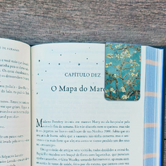 Kit com 4 Marcadores de Paginas Magnético Linha Van Gogh 001 - Vitoria Régia Store