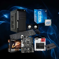 PC Armada- Intel Celeron, 4gb Ram. SSD 240gb+ Teclado, Mouse y Parlantes