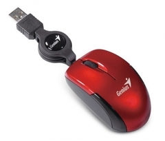 Mouse con USB retractil Genius - comprar online