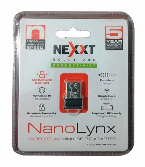 Placa USB WI-FI Nexxt 150mbps