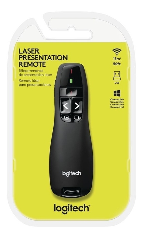 Presentador Logitech Laser R400