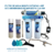 Filtro de Agua 3 Etapas Luz UV Kit X 2 Membranas y Tubo 6w