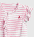 GAP - Romper listrado rosa e branco - comprar online