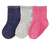 Carter's - Kit meias - pink, mescla e marinho - 3-12M