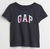 GAP - Camiseta manga curta marinho GAP branco/rosa