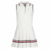 Tommy Hilfiger - Vestido branco - faixa nas cores da marca na barra