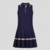 Tommy Hilfiger - Vestido marinho - faixa nas cores da marca na barra