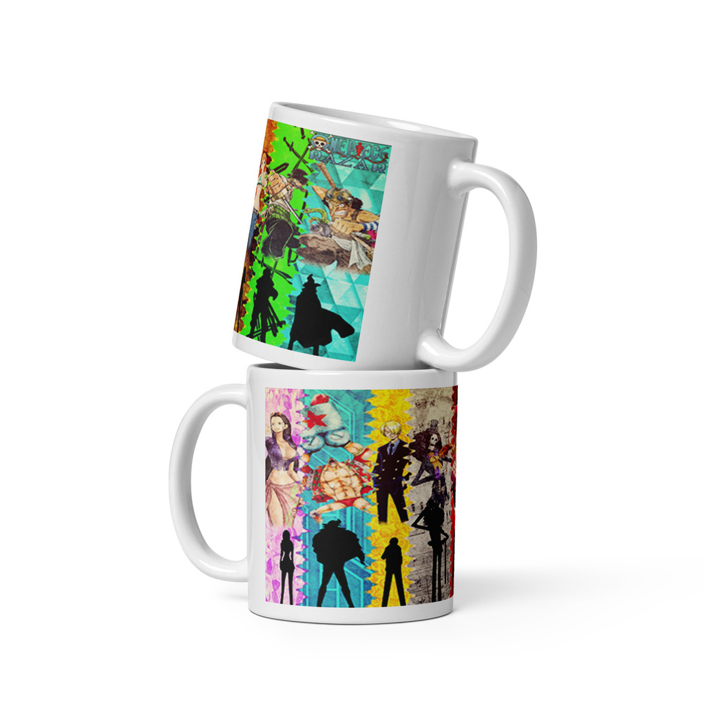 Caneca Anime One Piece Personagens