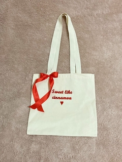 Tote bag Sweet like Cinnamon