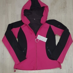 CAMPERA NEOPREN ROSA Y NEGRO