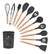 Utensílios de cozinha - Kit com 12 Peças (silicone) na internet