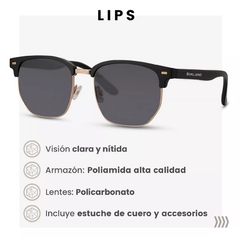 Lips Black Lente Negro (SKU#8379) - tienda online