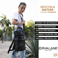 Mochila Matera GO Black - Tienda Online de RIMLAND | shop mayorista