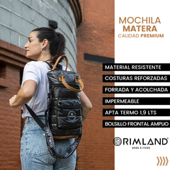 Mochila Matera GO Black/Brown - Tienda Online de RIMLAND | shop mayorista