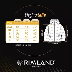 Campera Puffer Impermeable Hombre Rimland - Tienda Online de RIMLAND | shop mayorista