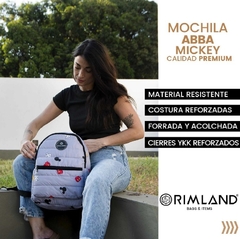 Mochila Abba Mickey - Tienda Online de RIMLAND | shop mayorista