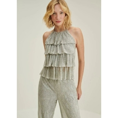 PANTALONA TULE METALIC - comprar online